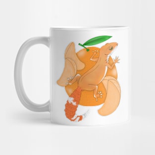 Tangerine Leopard Gecko Mug